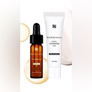 🧡🤍SkinCeuticals Travel Size C E Ferulic & A.G.E. Advanced Eye 4ml each🤍🧡